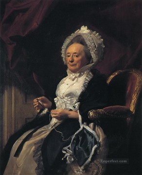 ジョン・シングルトン・コプリー Painting - シーモア夫人の砦 植民地時代のニューイングランドの肖像画 ジョン・シングルトン・コプリー